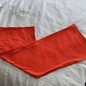 Talbots Bold Orange Scarf